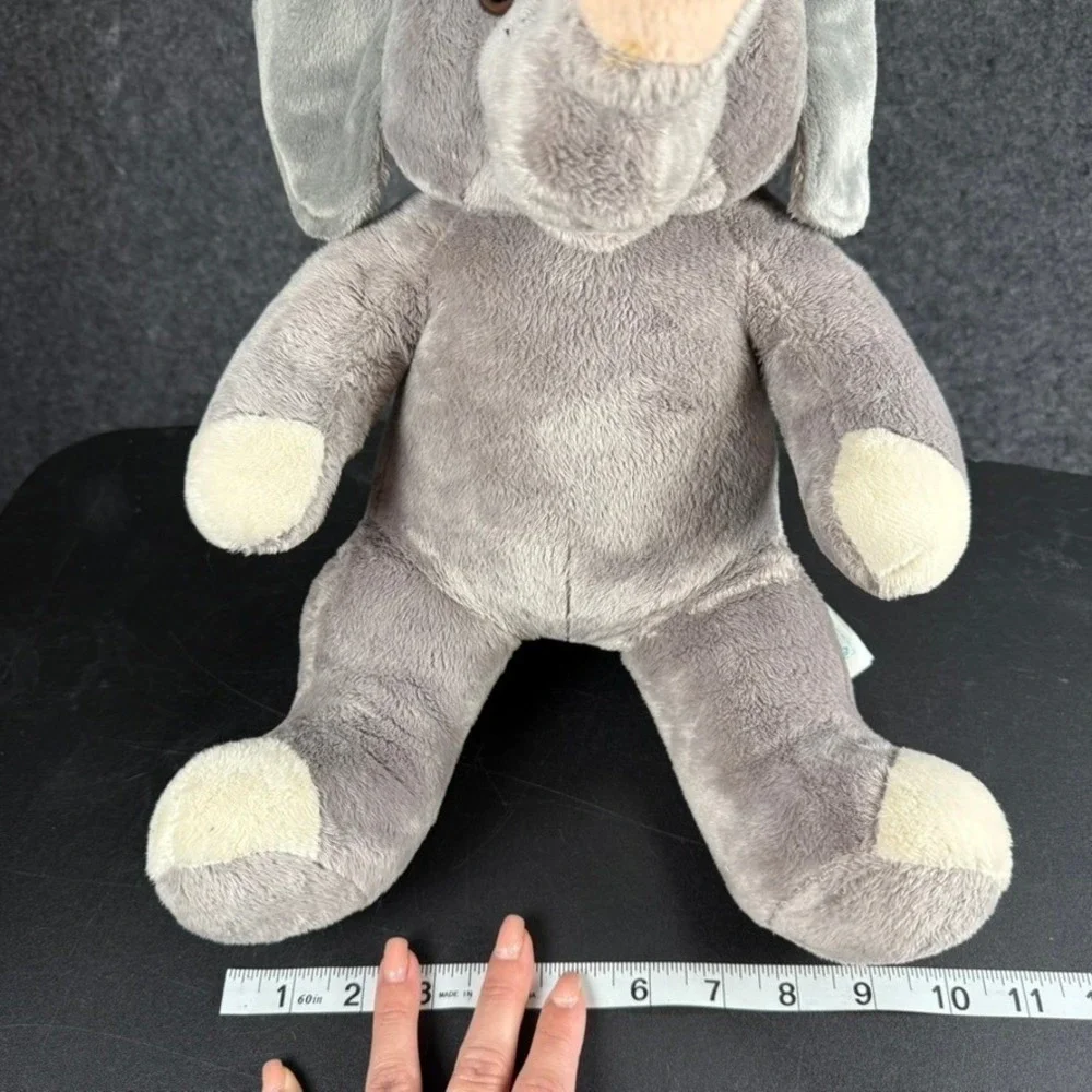 RETIRED Build-A-Bear Workshop Plush Elephant Gray Stuffed‎ Animal Toy